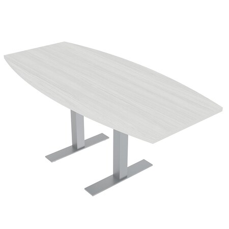 Skutchi Designs 33.5 in W, 71.5 in L, 29 in H, Engineered Wood Top, White HAR-BOT-34x70-T-WHCYPRESS